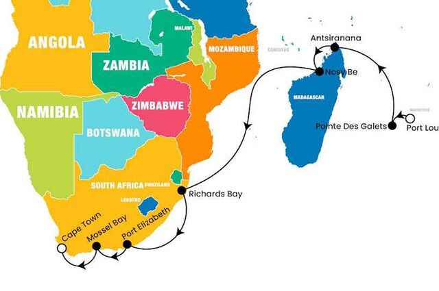 Norwegian Sky ile Mauritius & Madagaskar & Güney Afrika